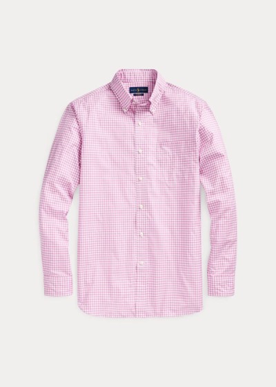 Men's Polo Ralph Lauren Classic Fit Gingham Shirts | 172503CGI